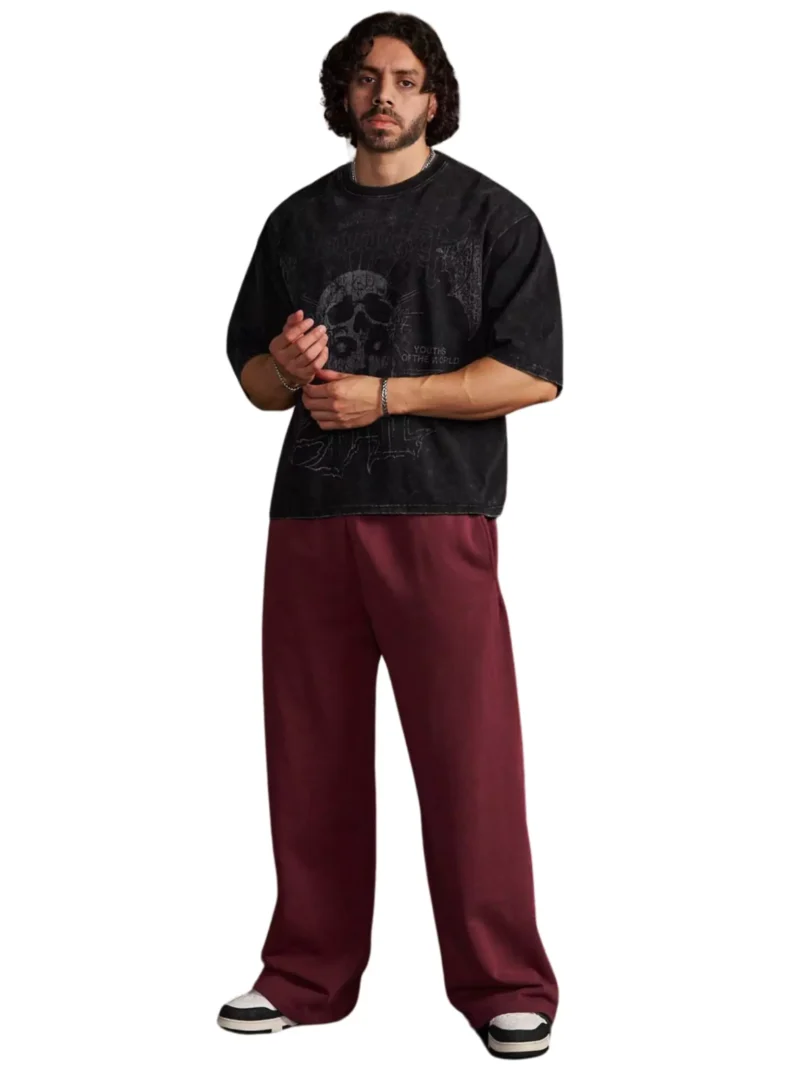 Cotton baggy sweatpants men