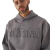 Embossed Oversized Hoodie