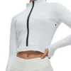 Full Zip Cropped Jacket