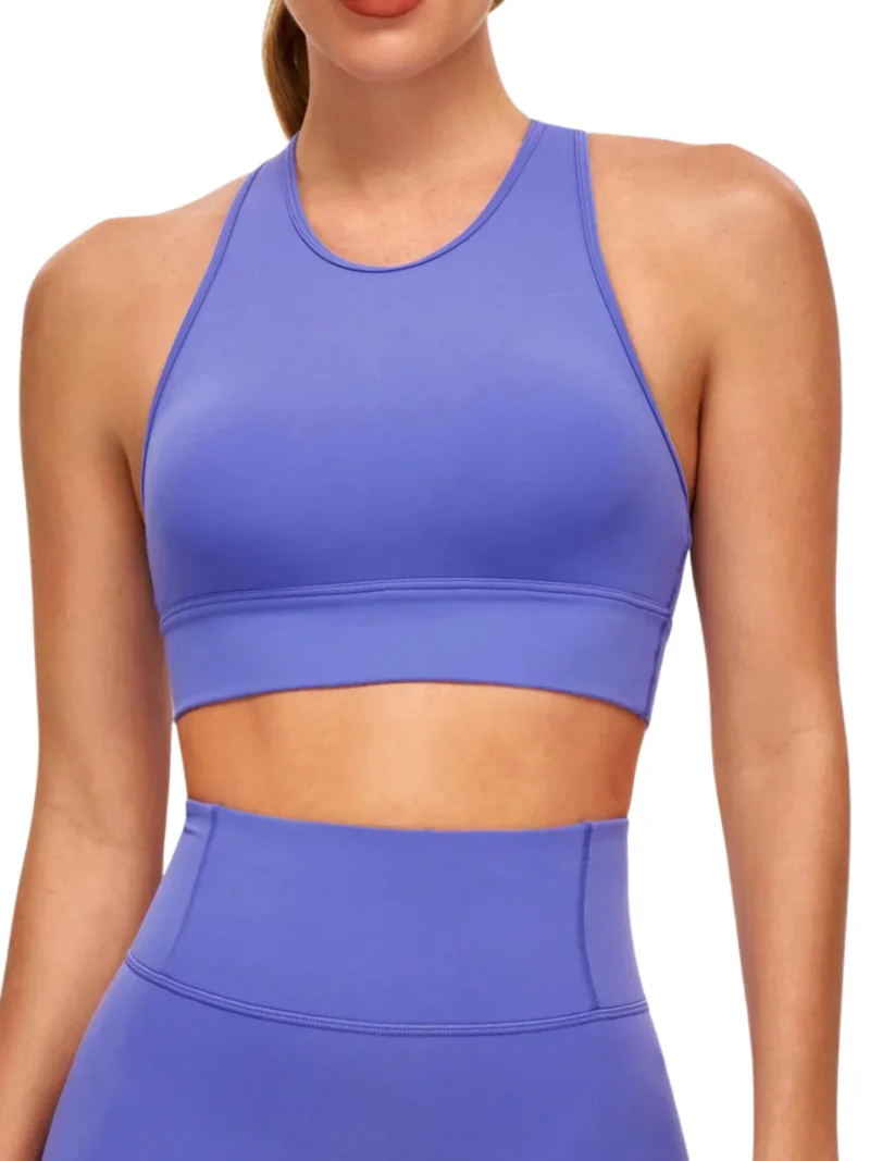 High Neck Sports Bra