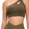 One Shoulder Sports Bra