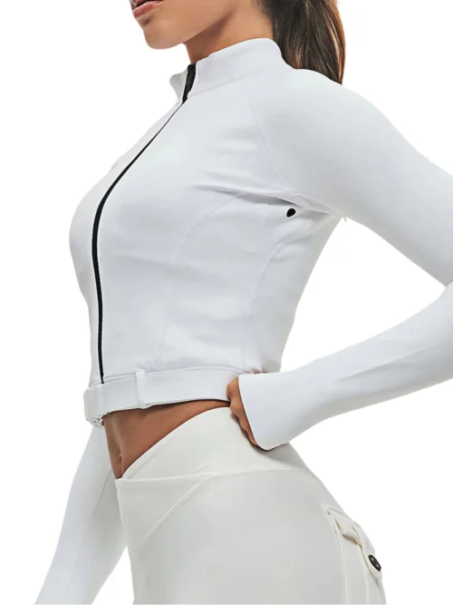 best Full Zip Cropped Jacket