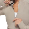 best ribbed cropped jacket