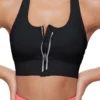 best zip front sports bra