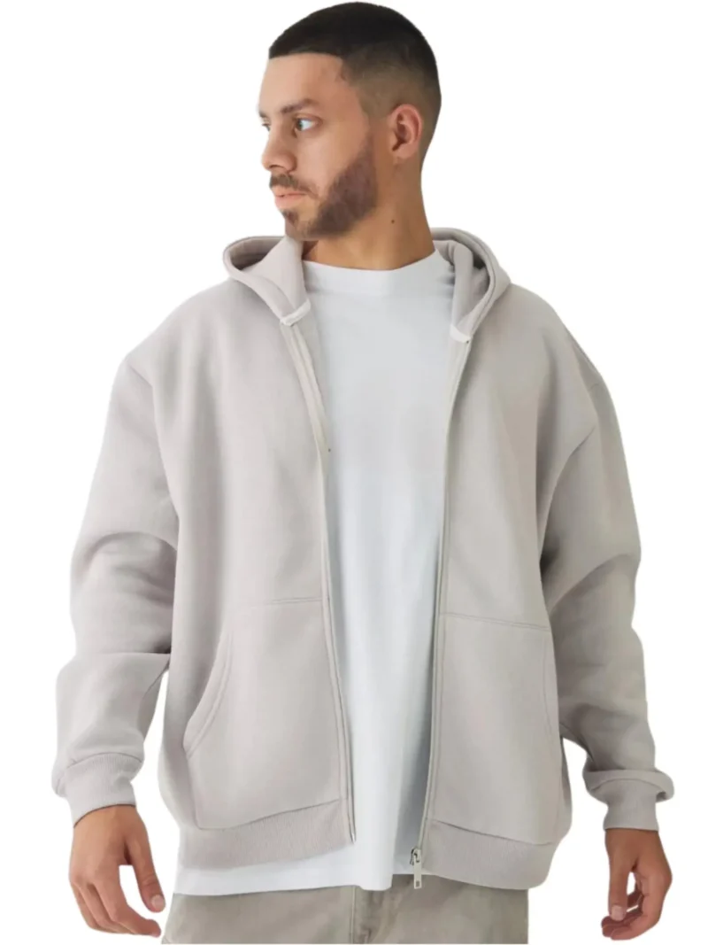 custom embroidered zip up hoodie