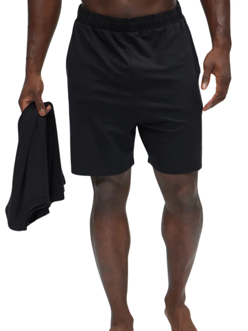 men's lounge shorts cotton