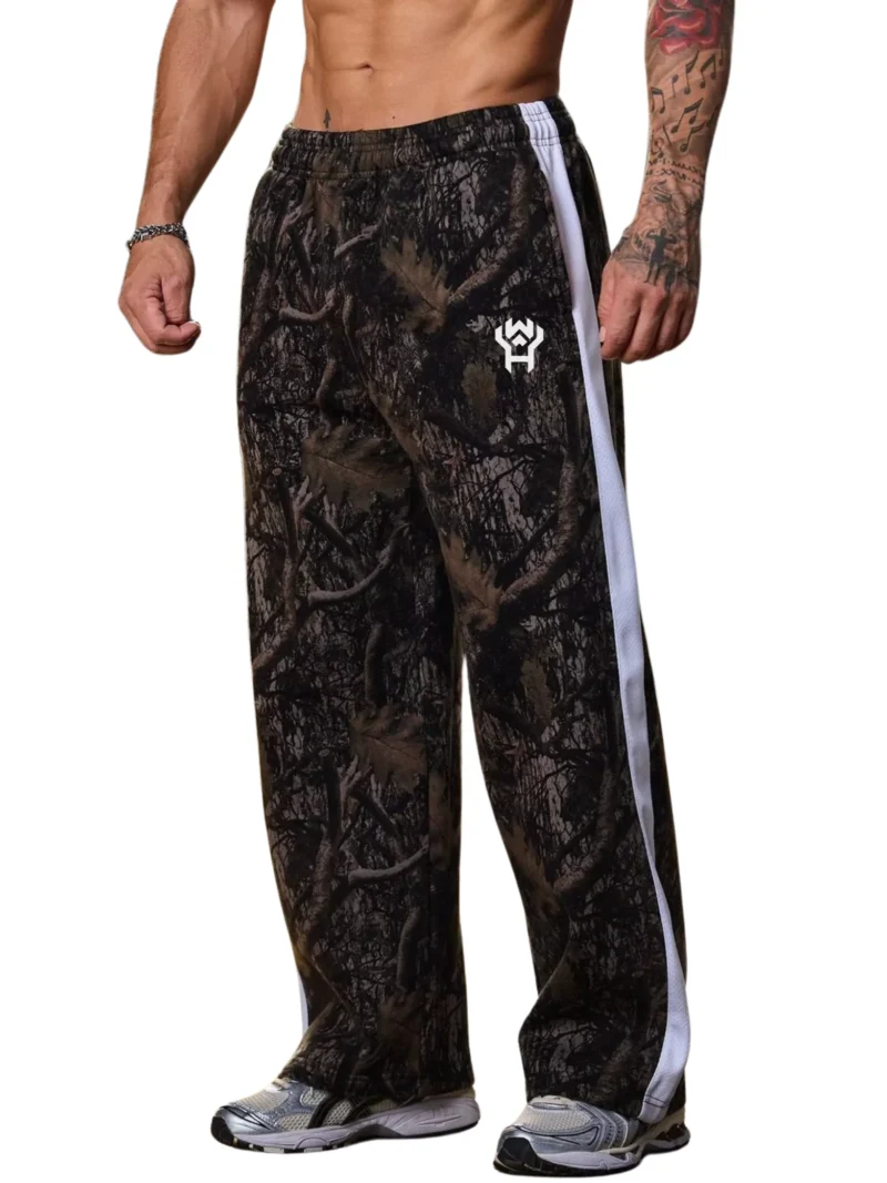 open bottom sweatpants