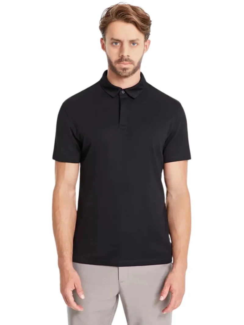 polo shirts black