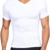 v-neck t-shirts white