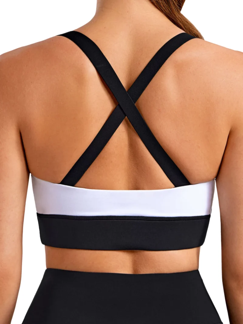 vivid fit sports bra for running