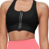 zip front sports bra USA