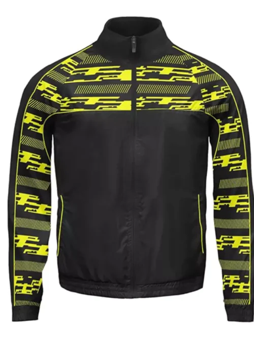 soccer jacket yellow