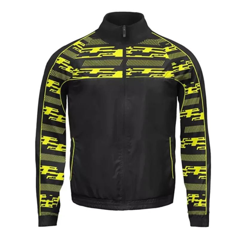soccer jacket yellow